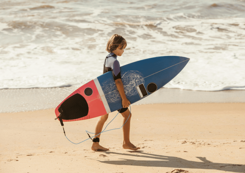 Surfing in El Salvador