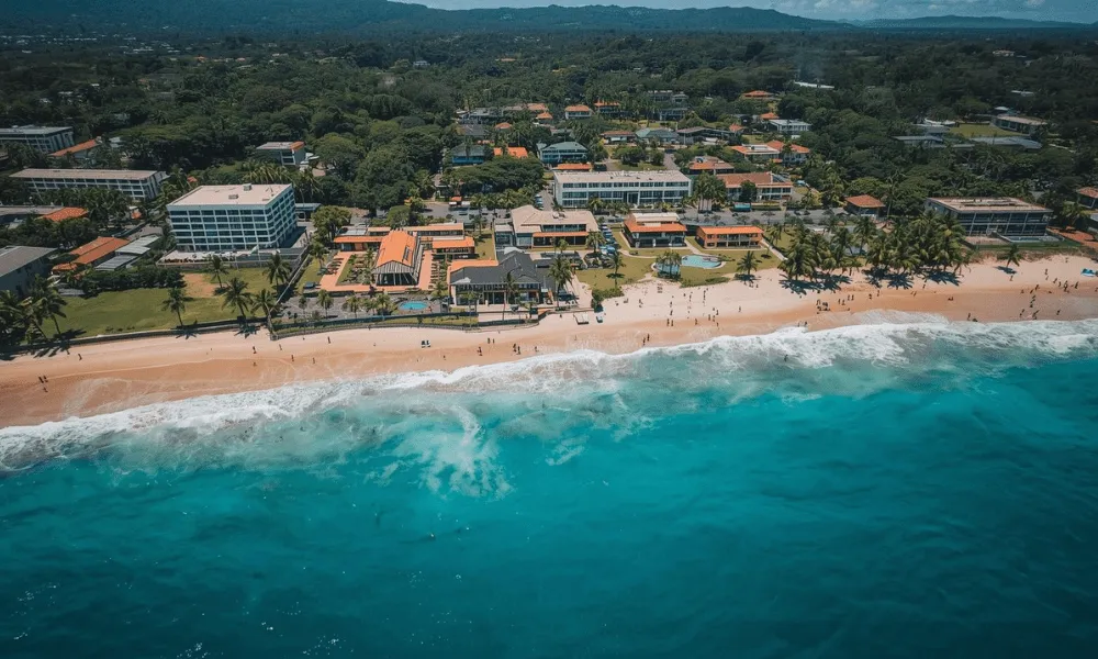 playas y hoteles en El Salvador