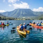 Lake Coatepeque in El Salvador